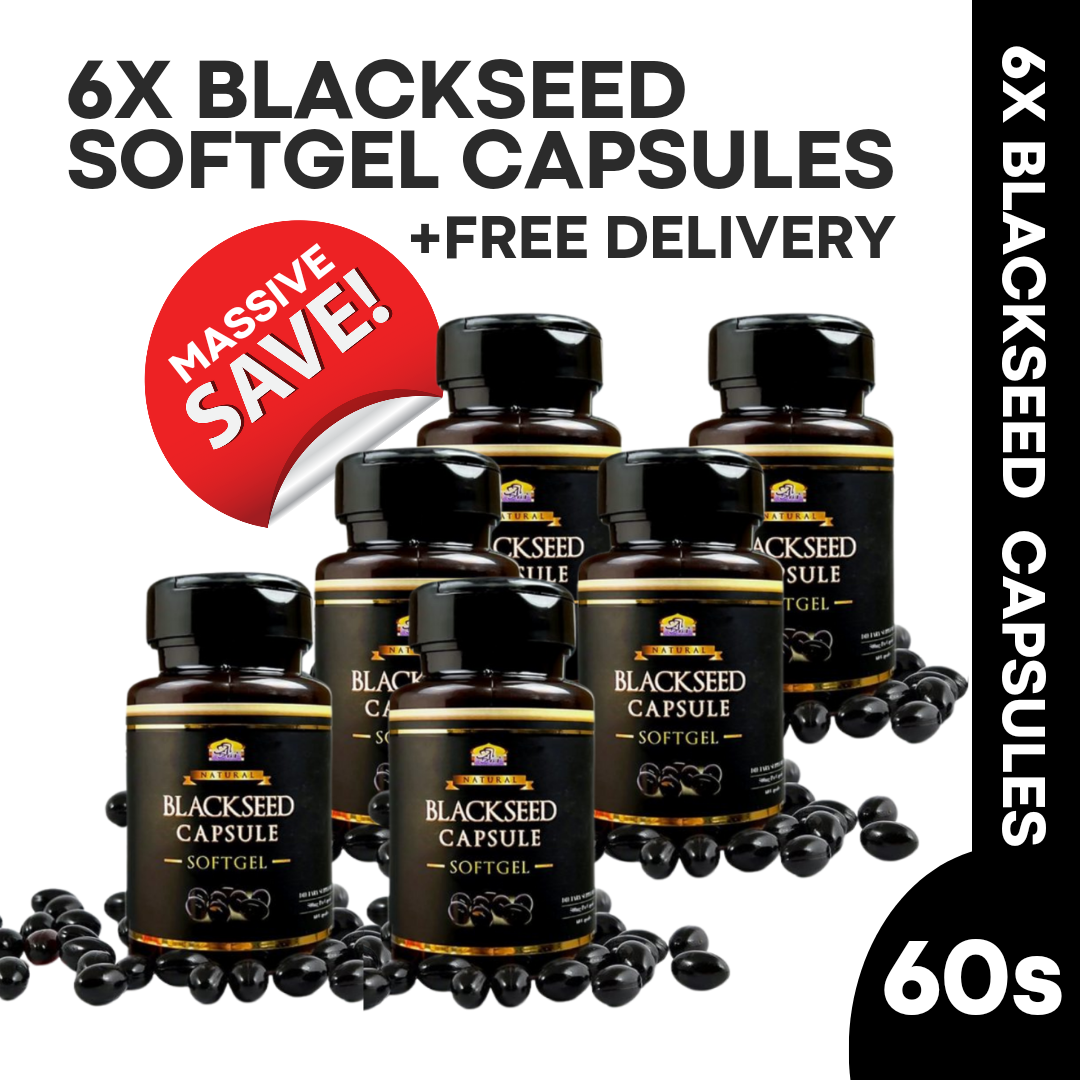 6x Blackseed Softgel Capsule 60s