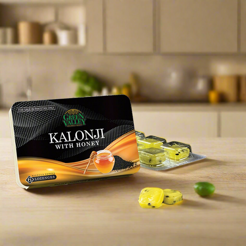 Blackseed Lozenges 6s (with honey and real blackseed) 1 Strip