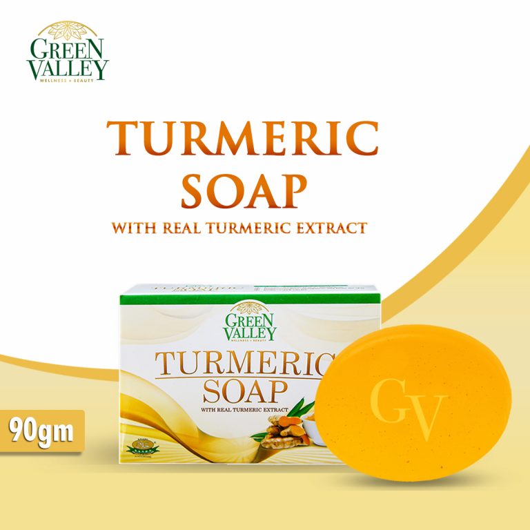 Turmeric Soap 90g (real turmeric extract)