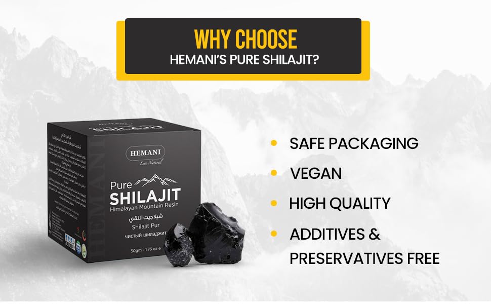Shilajit 50g - Hemani (Incl. Delivery)